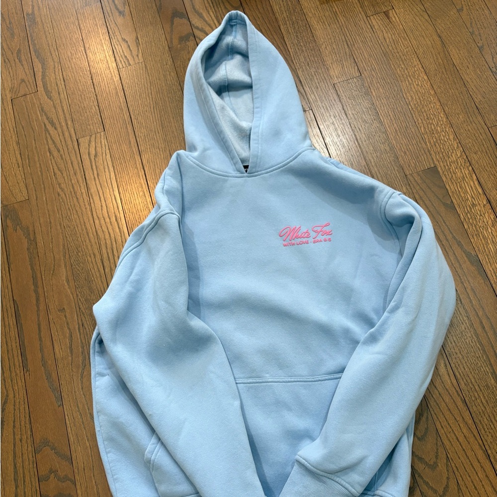 White Fox Hoodie - With Love Era